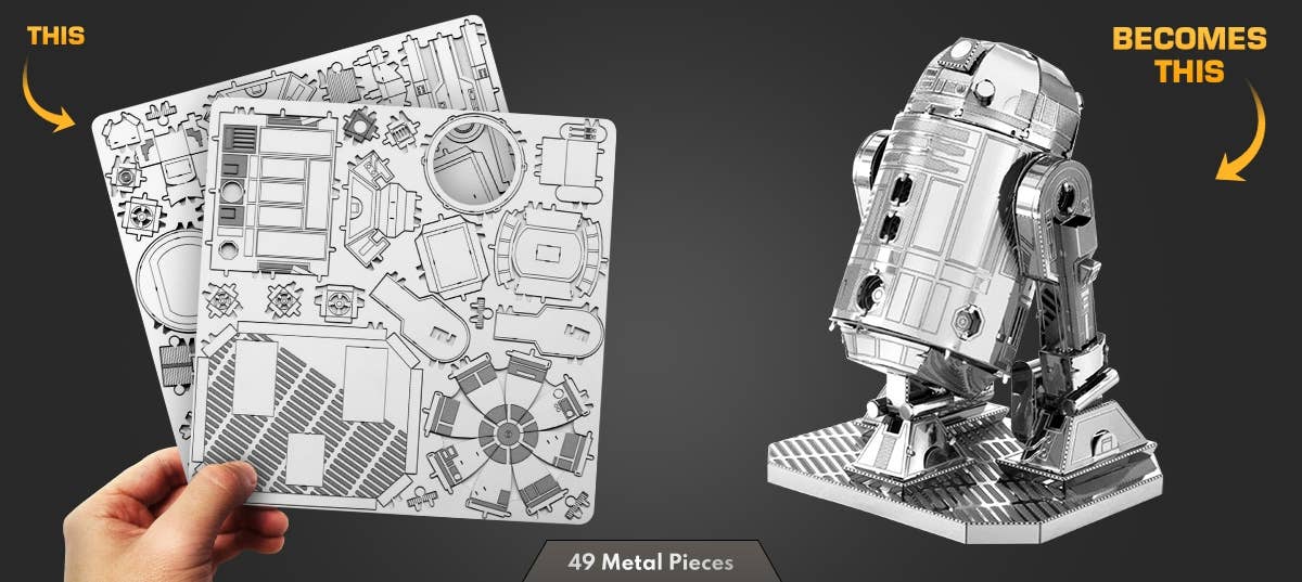 Metal Earth Model Kit - R2-D2