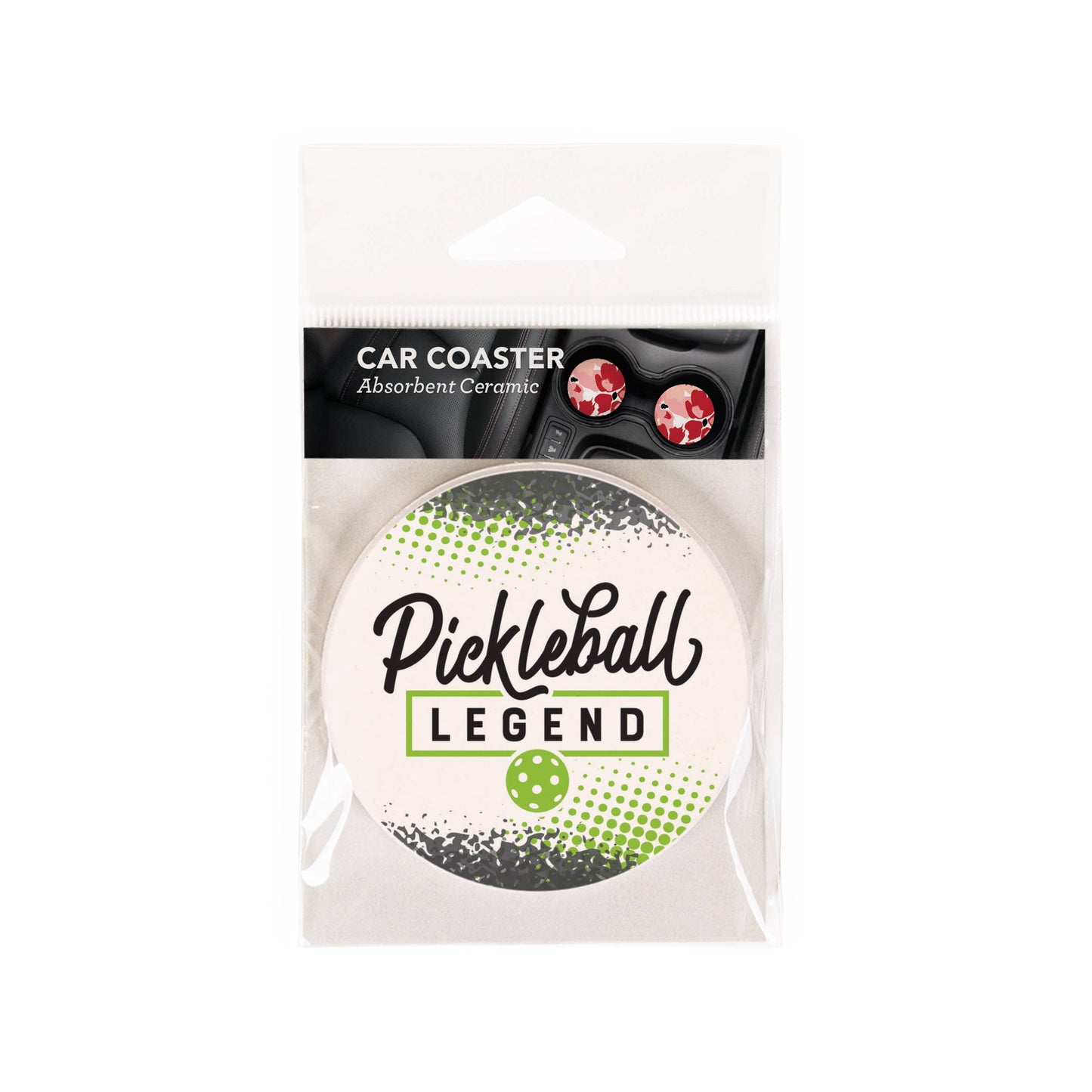 Coaster - Pickleball Legend Car Coaster CSTS1035