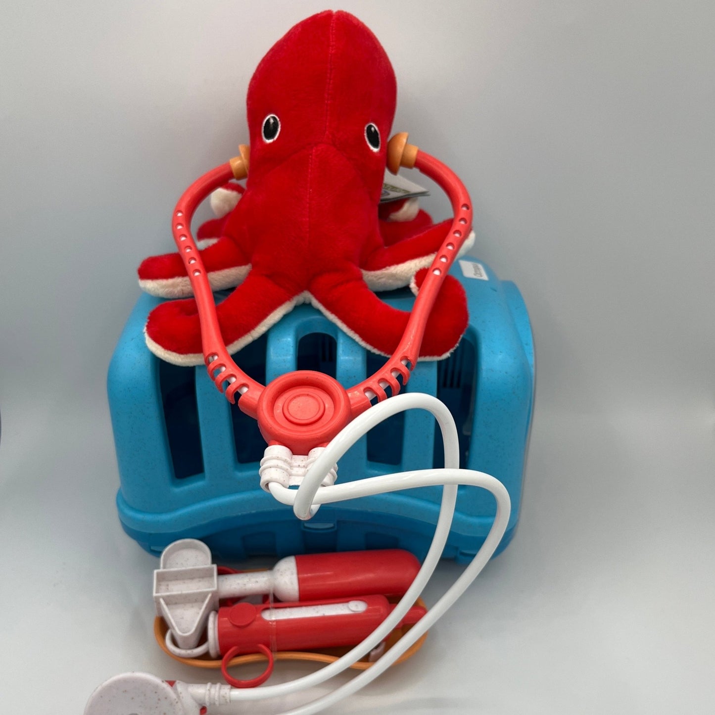 Care Set Red Octopus