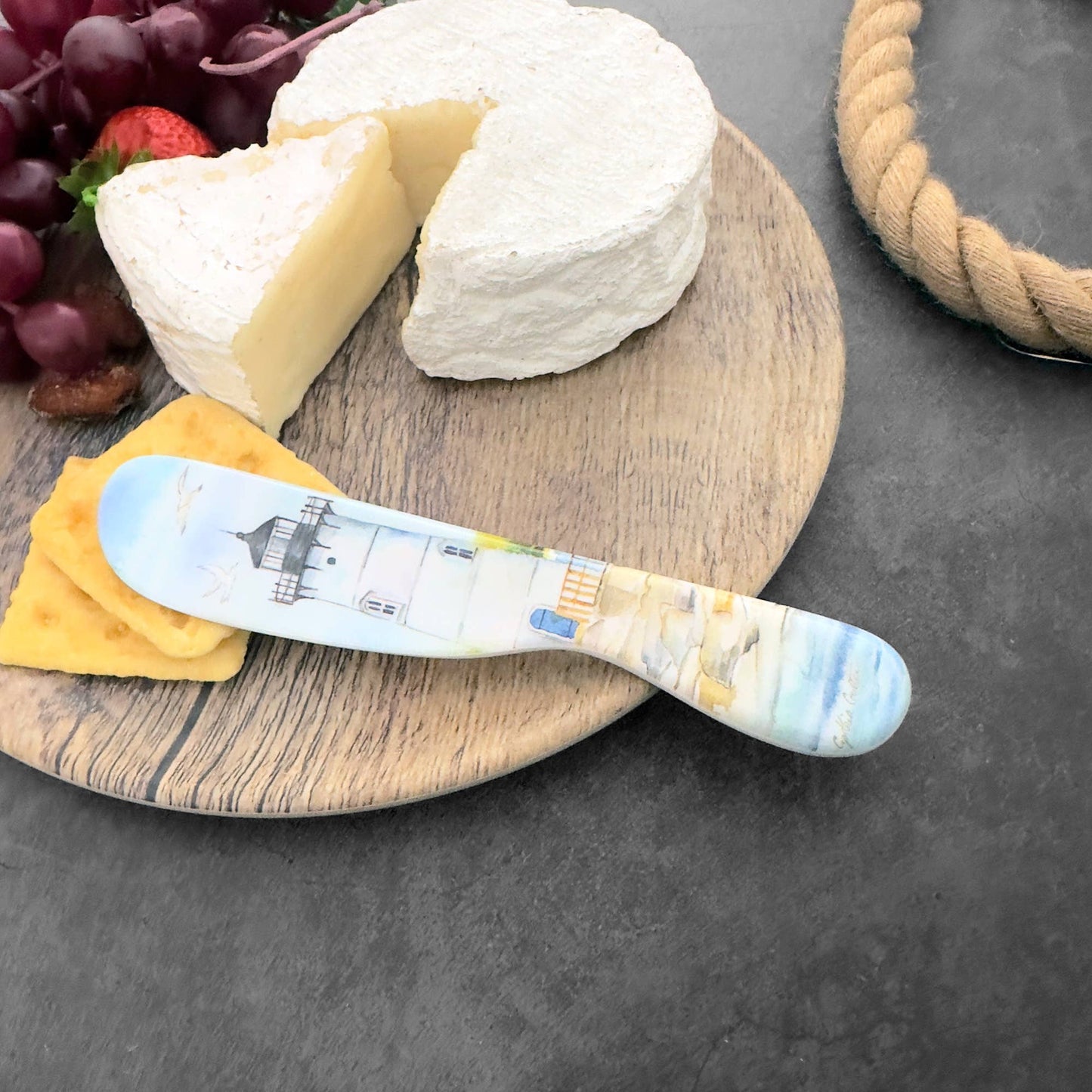 Cheese Spreader - 6-Piece Lighthouse Melamine