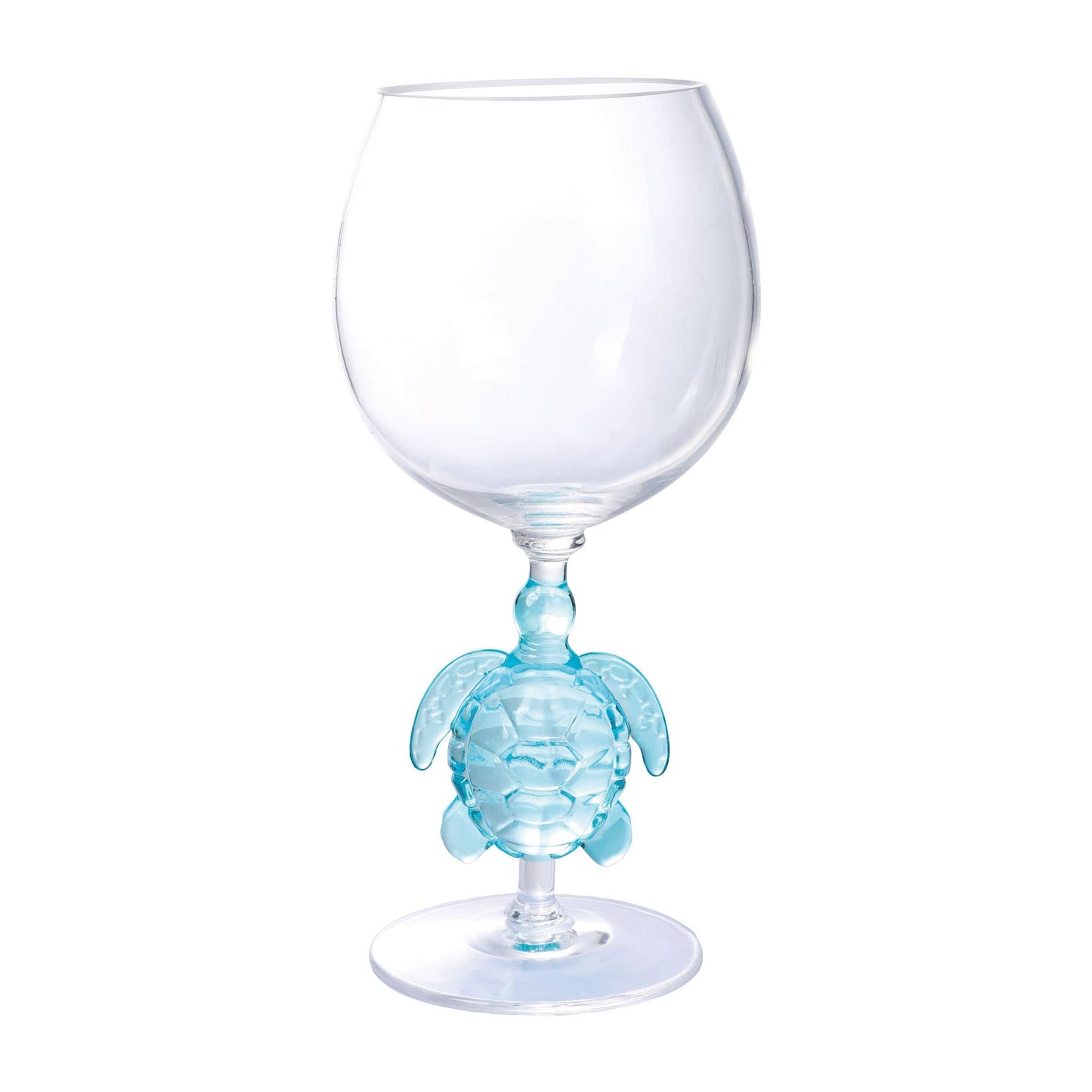 Wine Glass - Sea Turtle 20oz Acrylic Plastic