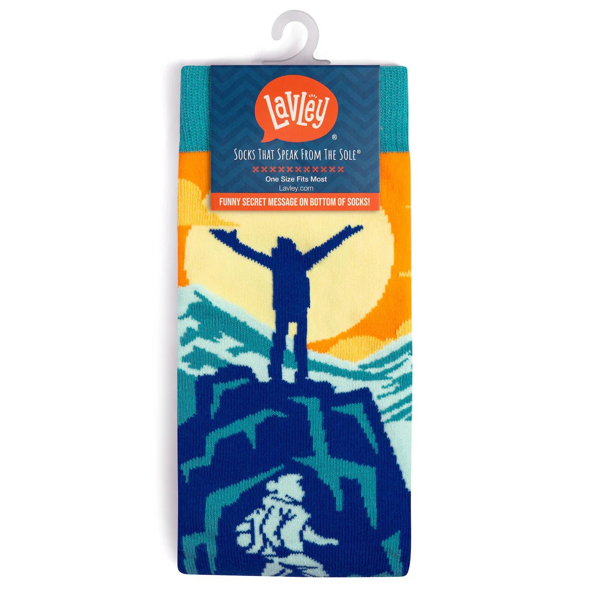 Socks - Crew Length 'Adjust Your Altitude' Socks