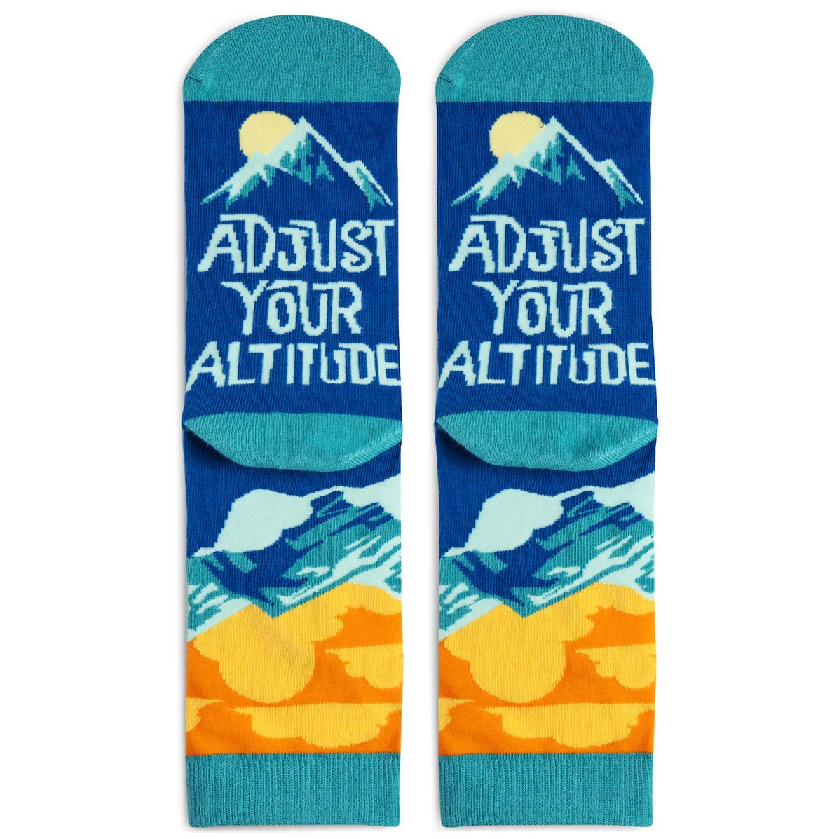 Socks - Crew Length 'Adjust Your Altitude' Socks