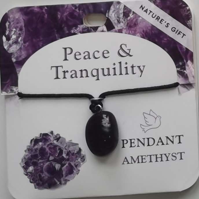 Pendant - Nature's Gift - Amethyst - Healing Pendant