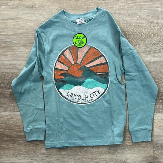 Kids Long Sleeve T-Shirt Sea Breeze