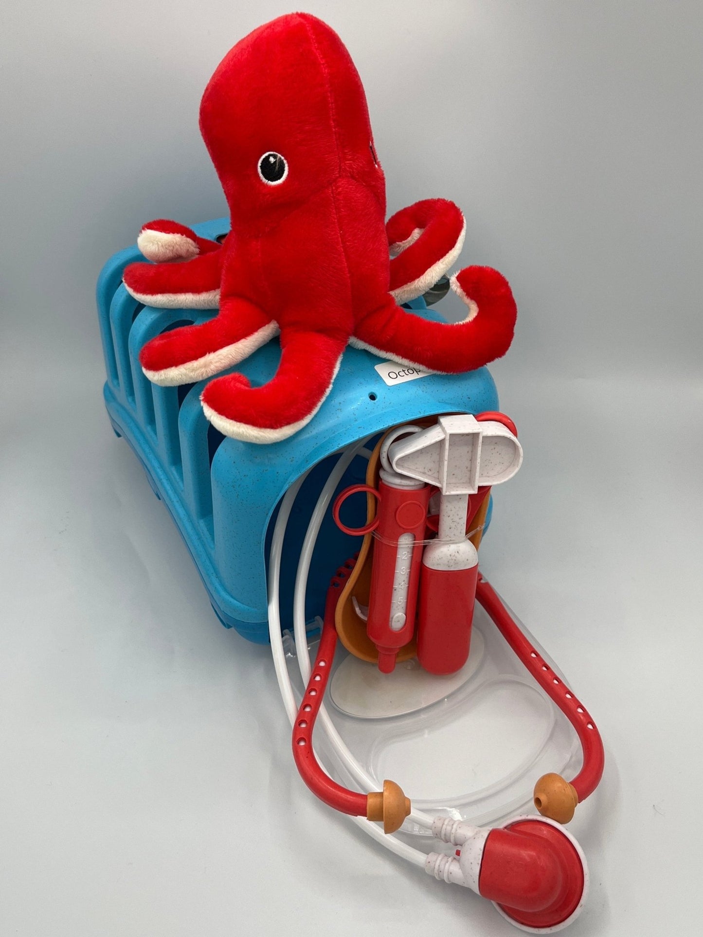 Care Set Red Octopus