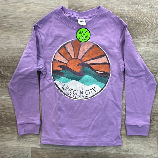 Kids Long Sleeve T-Shirt Lavender