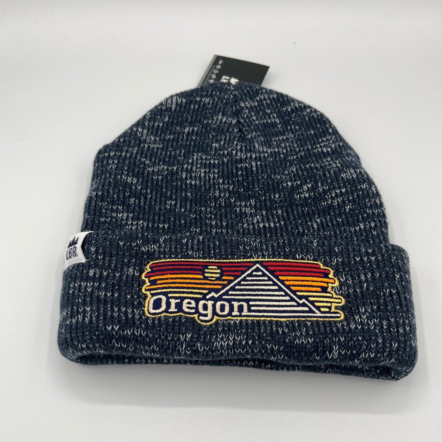 Beanie - Oregon Horizons - Navy - Chunky-Knit