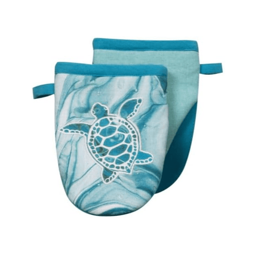 Oven Mitt - Grabber Tranquil Sea Turtle