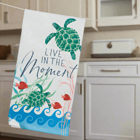 Towel - Terry Live in Moment Turtle