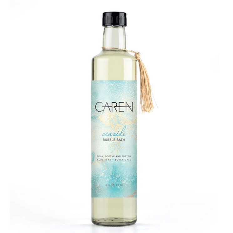 Caren Bubble Bath - Seaside - 18 oz Glass Bottle