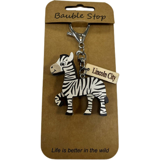 Keychain - Zebra