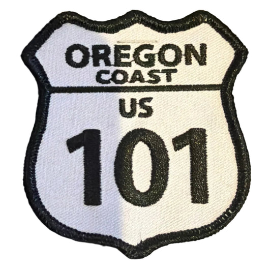 Patch - Iron on Embroidered Highway 101 Patch