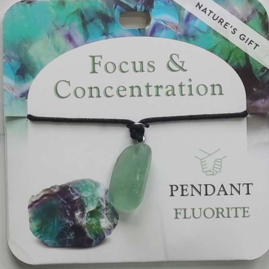 Pendant - Nature's Gift - Fluorite - Healing Pendant