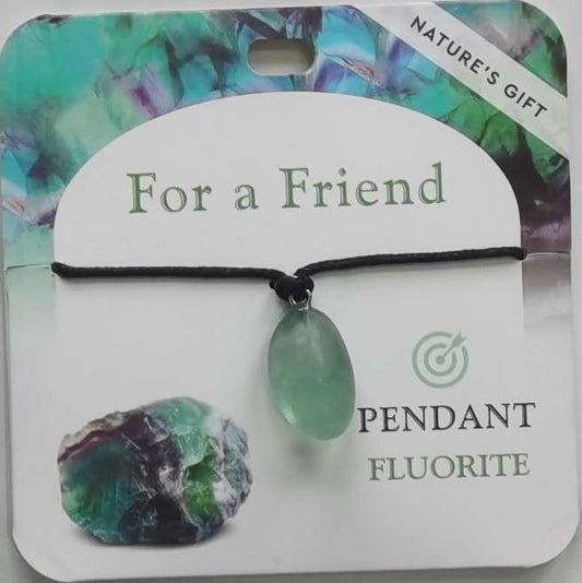Pendant - Nature's Gift - Fluorite - Wishing Pendant