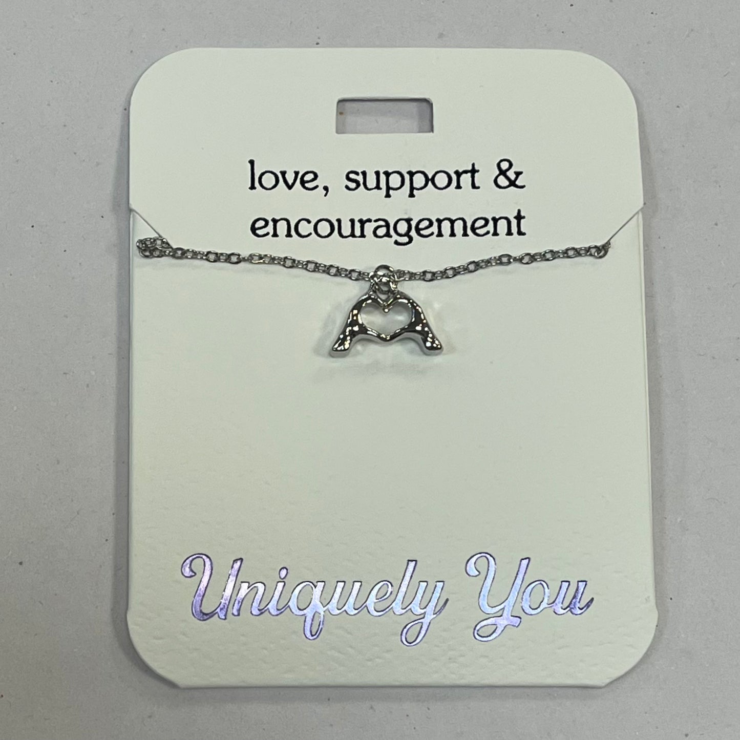 Necklace - YOU 4036 - Hand Heart