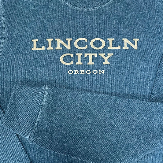 Apparel - Unisex Crewneck Lincoln City Mt. Blue