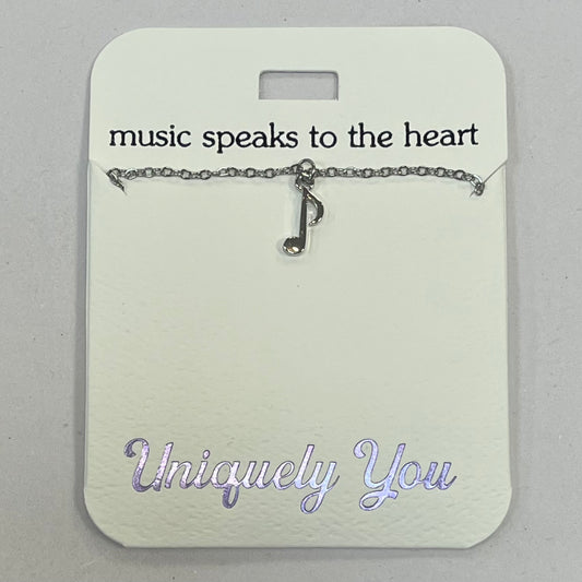 Necklace - YOU 4062 - Music Note