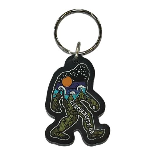 Keychain - Bigfoot Wave Pine