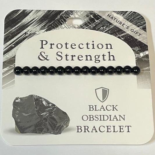 Bracelet - Nature's Gift - Obsidian - Healing Bracelet