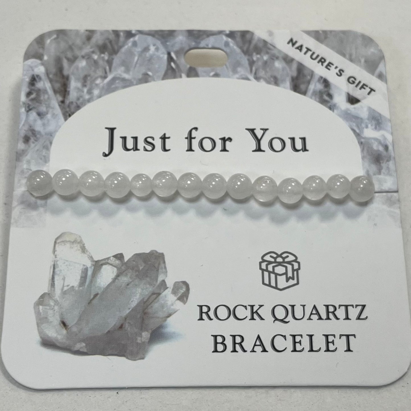 Bracelet - Nature's Gift - Rock Quartz - Wishing Bracelet