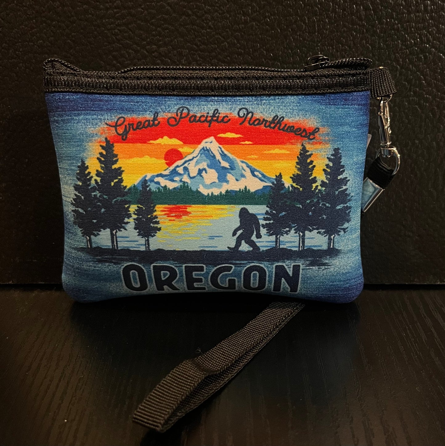 Bag - Coin Purse - Bigfoot Pacific NW Oregon
