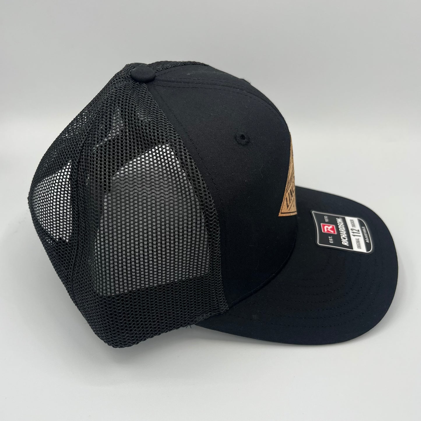 Black w/ Black Neil Diamond Wave Tree Hat