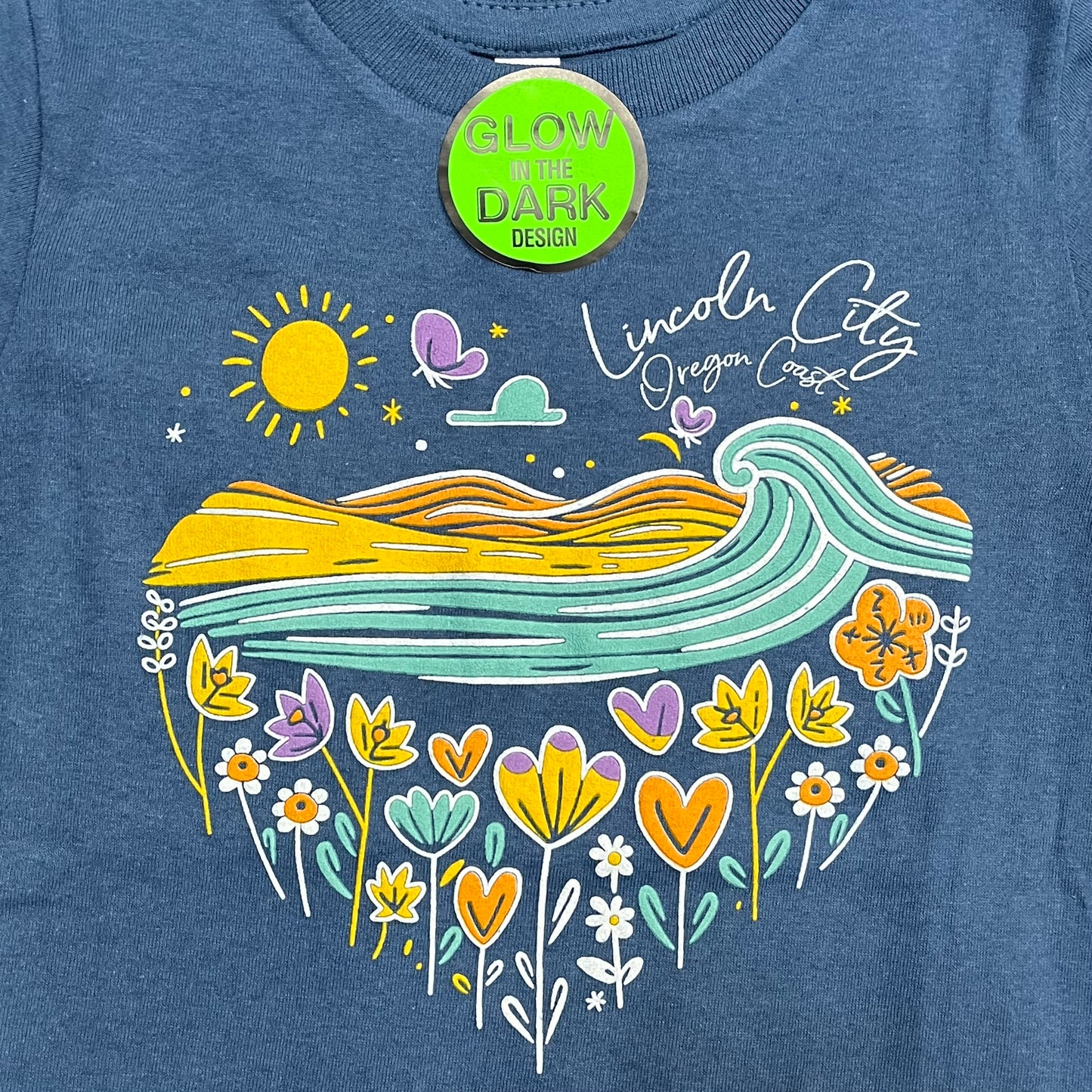 Apparel - Youth T-Shirt - Spring Into Action Wave Indigo