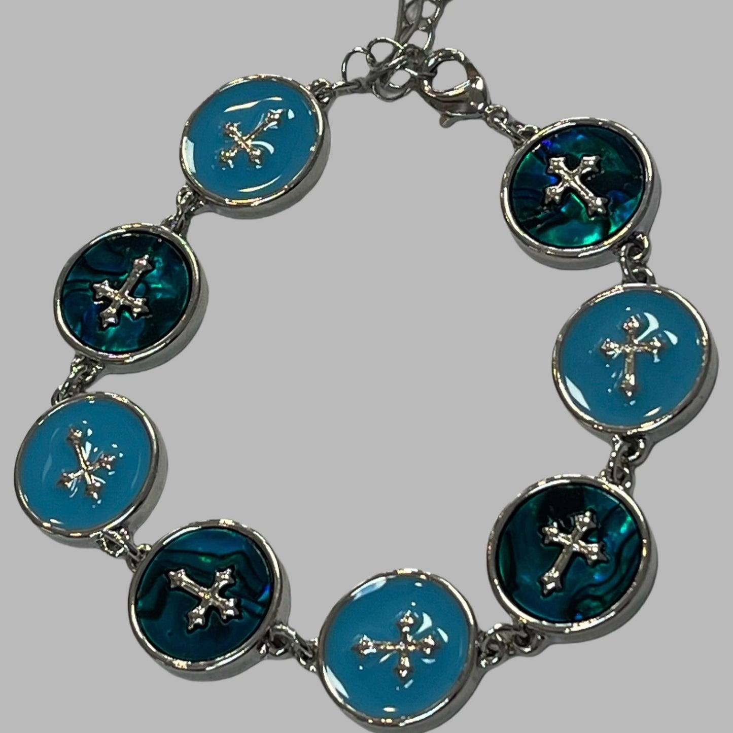 Bracelet - LKB 036 - Link Crosses