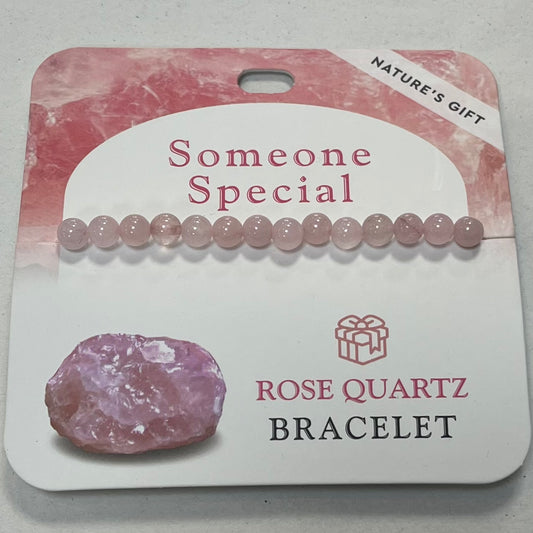 Bracelet - Nature's Gift - Rose Quartz - Wishing Bracelet