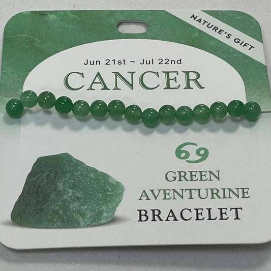 Bracelet - Nature's Gift - Zodiac Aventurine - Cancer