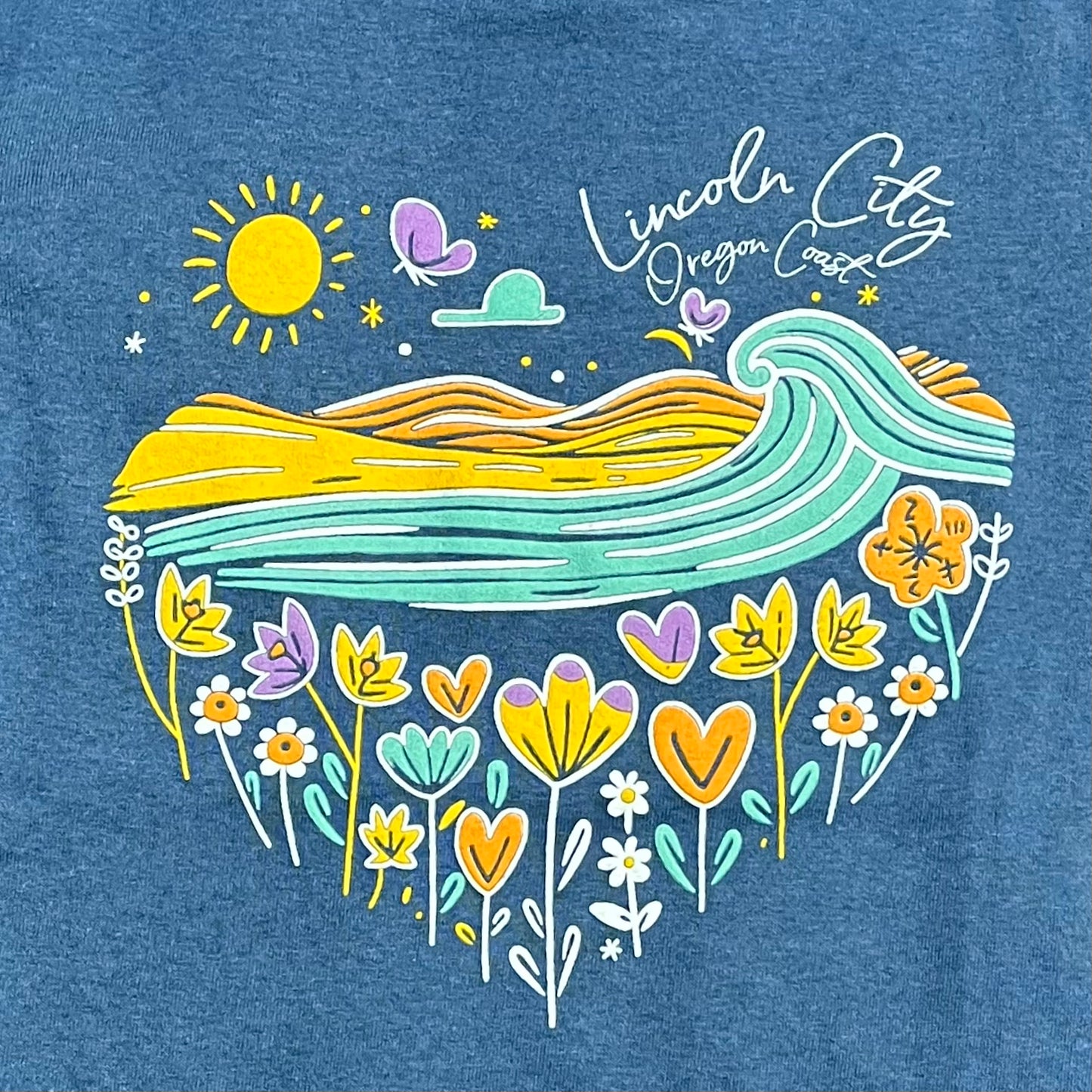 Apparel - Youth T-Shirt - Spring Into Action Wave Indigo