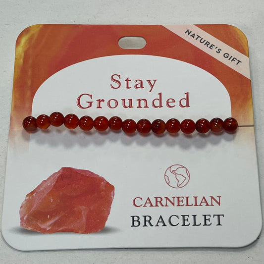 Bracelet - Nature's Gift - Carnelian - Wishing Bracelet