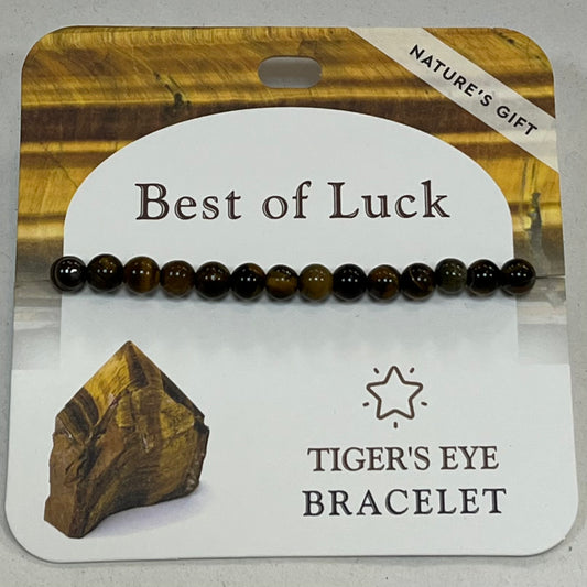 Bracelet - Nature's Gift - Tiger's Eye - Wishing Bracelet