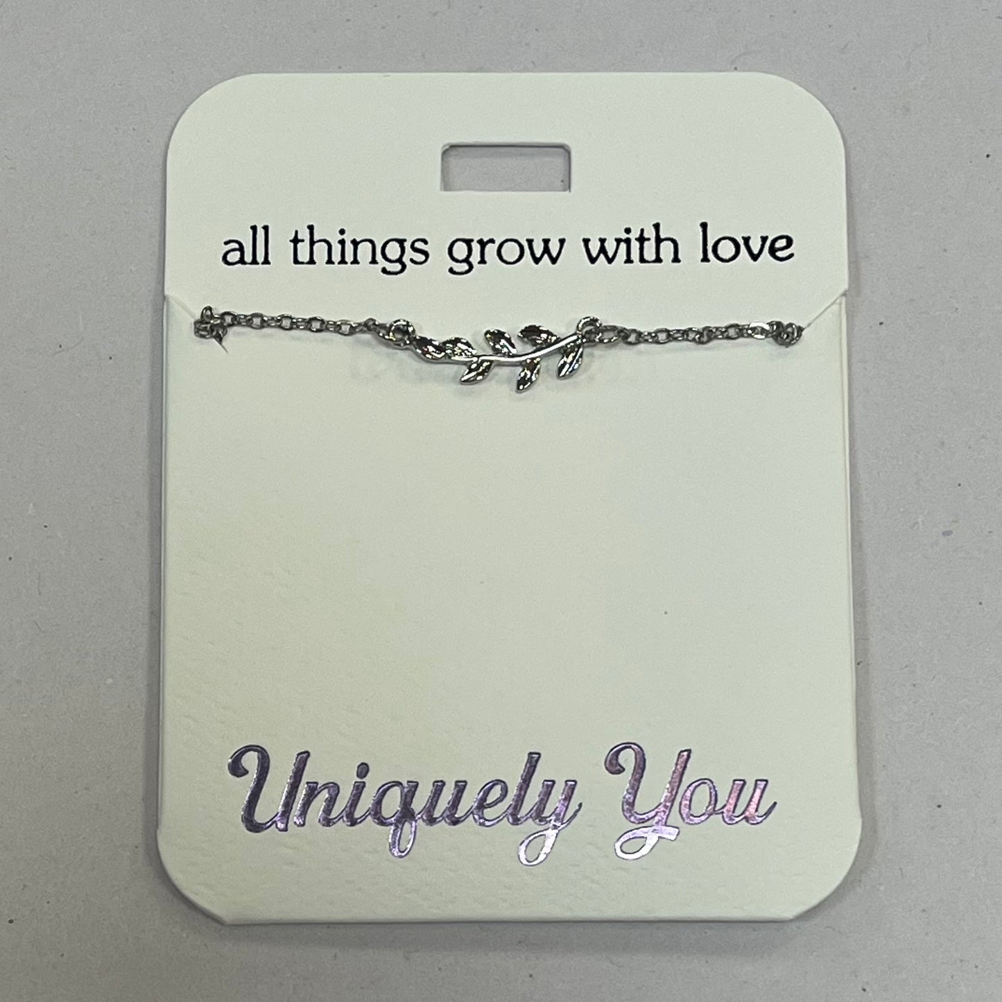 Necklace - YOU 4037 - Leaves