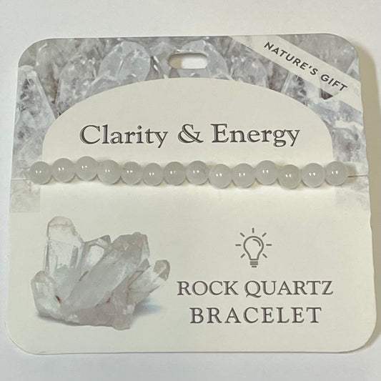 Bracelet - Nature's Gift - Rock Quartz - Healing Bracelet