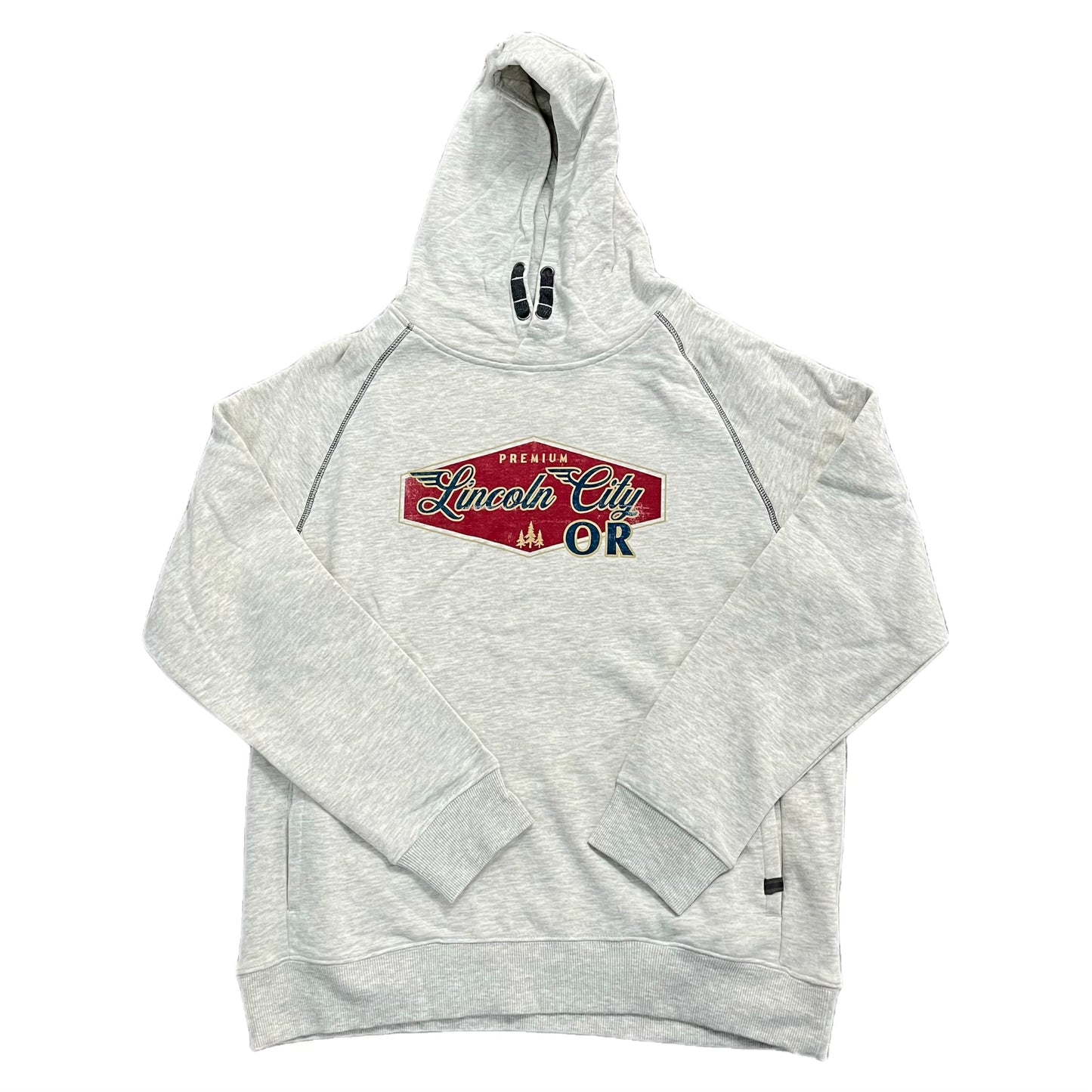 Hoodie - Unisex Heavy Duty Fleese Natural