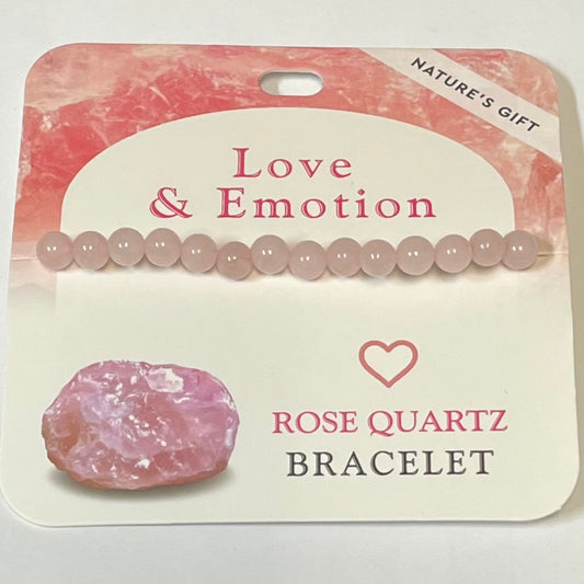 Bracelet - Nature's Gift - Rose Quartz - Healing Bracelet