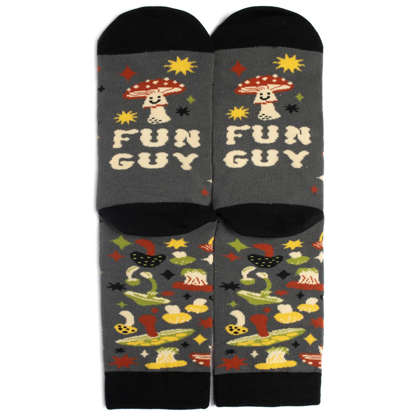 Socks - Crew Length 'Fun Guy' Socks