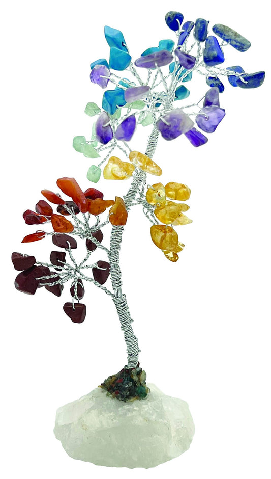 Figurine - Gemstone Tree Wind Wheep Shakra