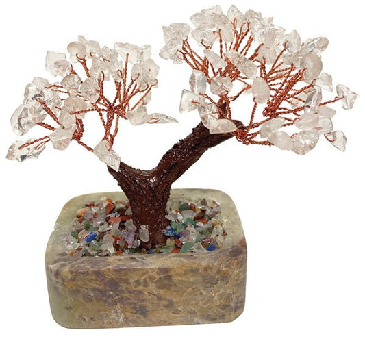 Figurine - Gemstone Tree Clear Quartz