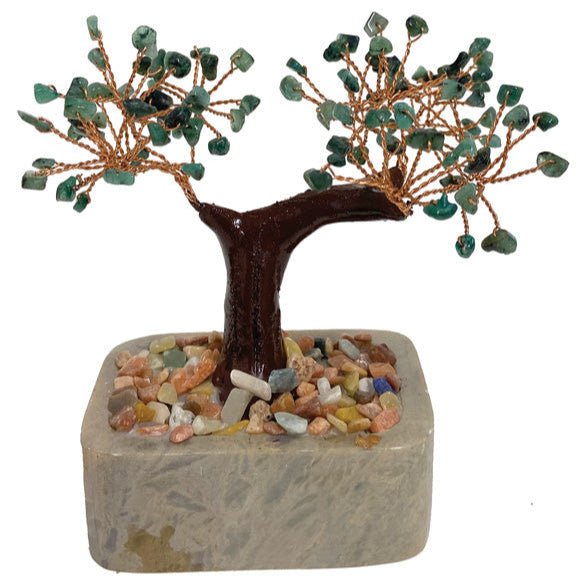 Figurine - Gemstone Tree Emerald