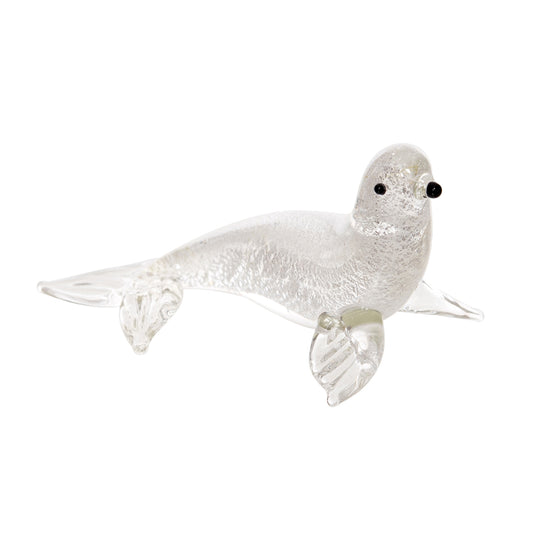 Glass Art - White Sea Lion