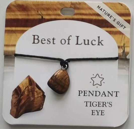 Pendant - Nature's Gift - Tiger's Eye - Wishing Pendant