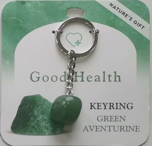 Keychain - Nature's Gift - Aventurine - Wishing Keyring
