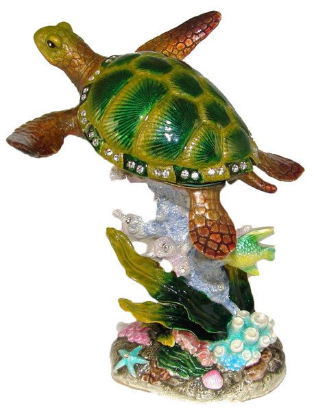 Box - Large Jeweled Sea Turtle