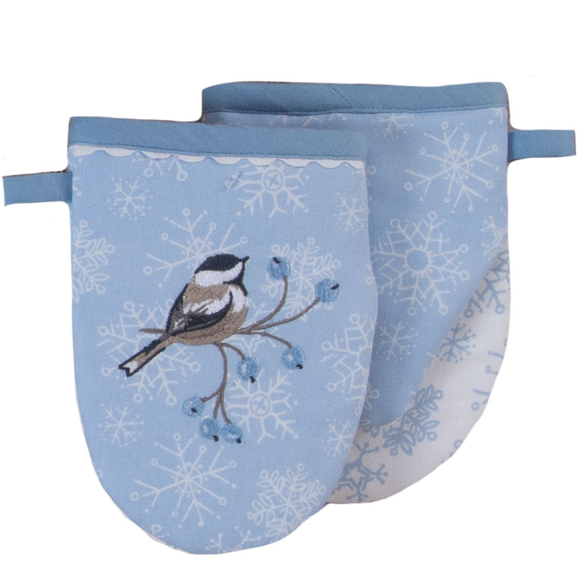 Oven Mitt - Grabber Mitt Bird & Snow