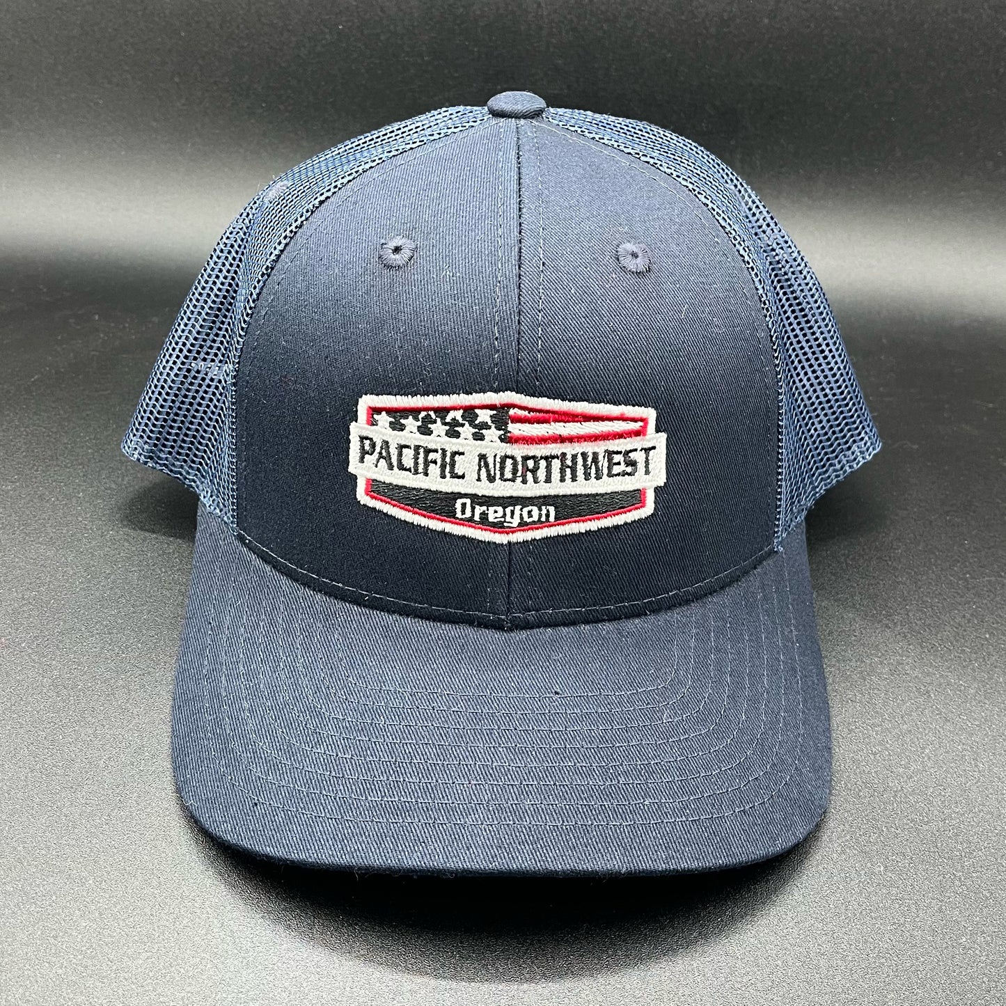Hat - Trucker Style Pacific Northwest Flag Navy