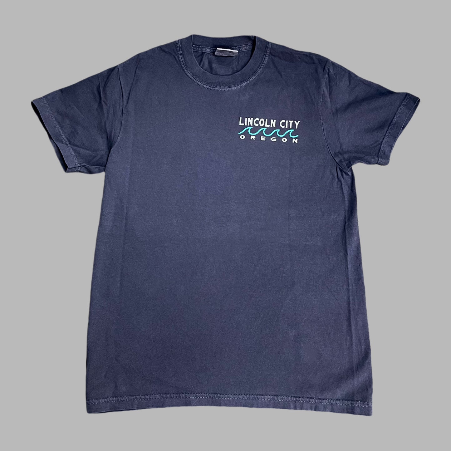 Apparel - Unisex T-Shirt Wave & Sunshine Light Navy