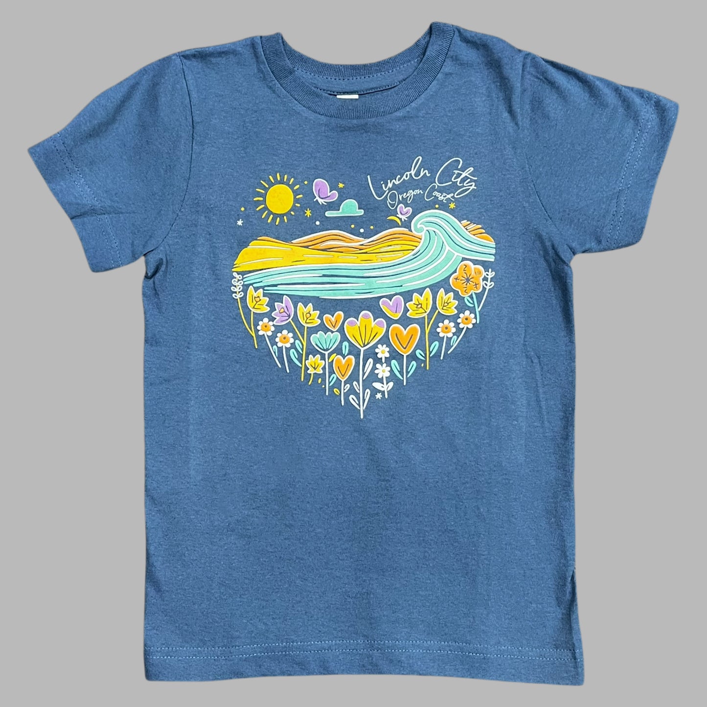 Apparel - Youth T-Shirt - Spring Into Action Wave Indigo